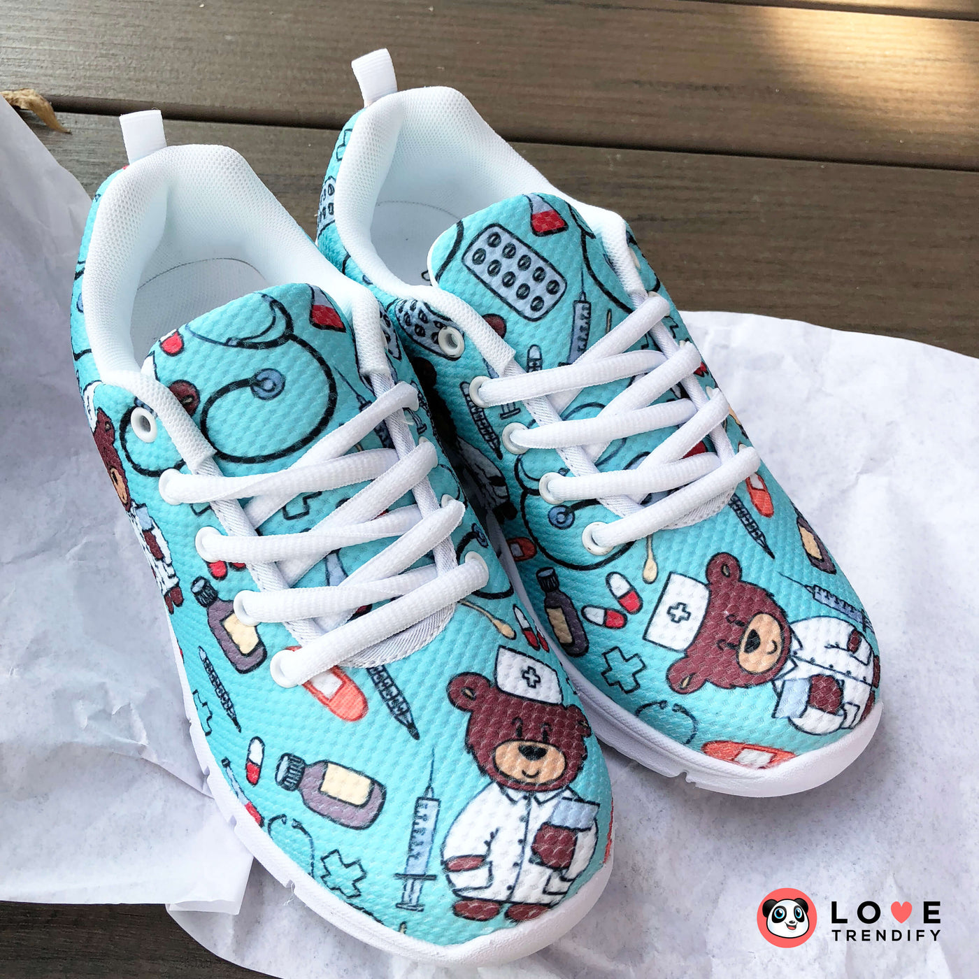 Nurse sales bear shoes