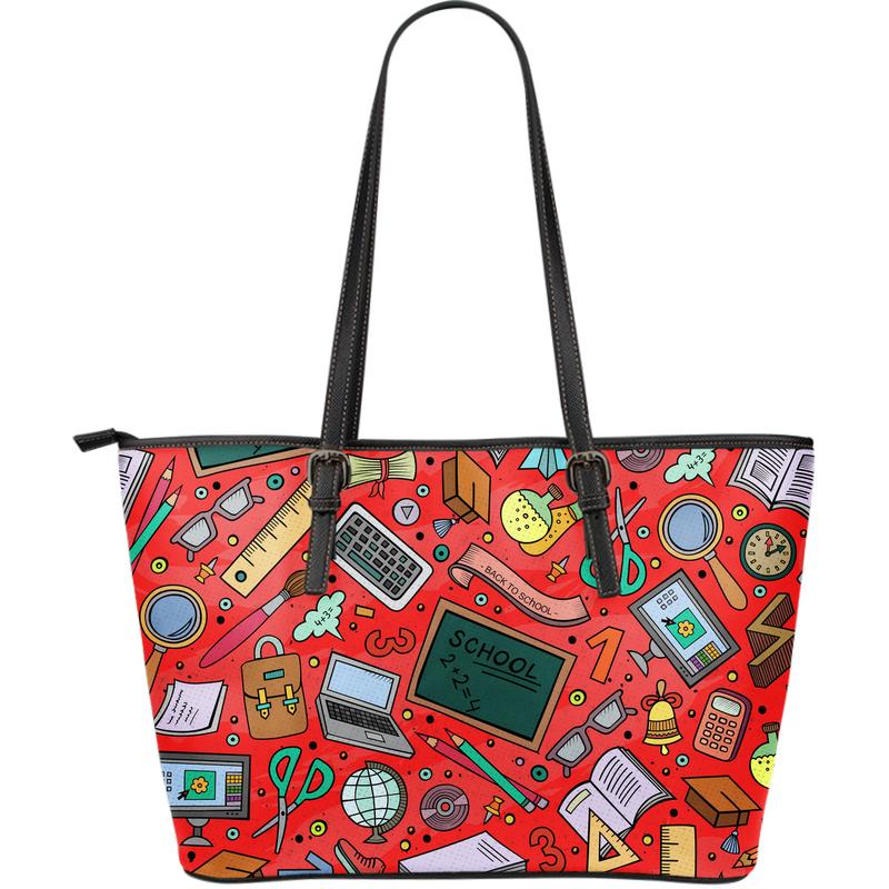 Cute Teacher Tote Bag for School - lovetrendify